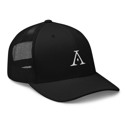 Logo Trucker Cap (Embroidered) - Dark