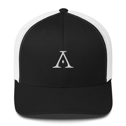 Logo Trucker Cap (Embroidered) - Dark