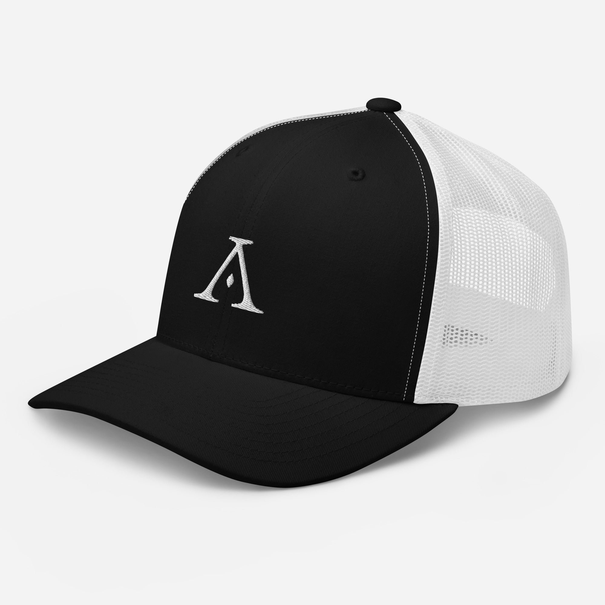 Logo Trucker Cap (Embroidered) - Dark