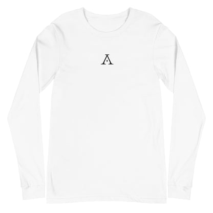 Logo Long Sleeve Tee (White)