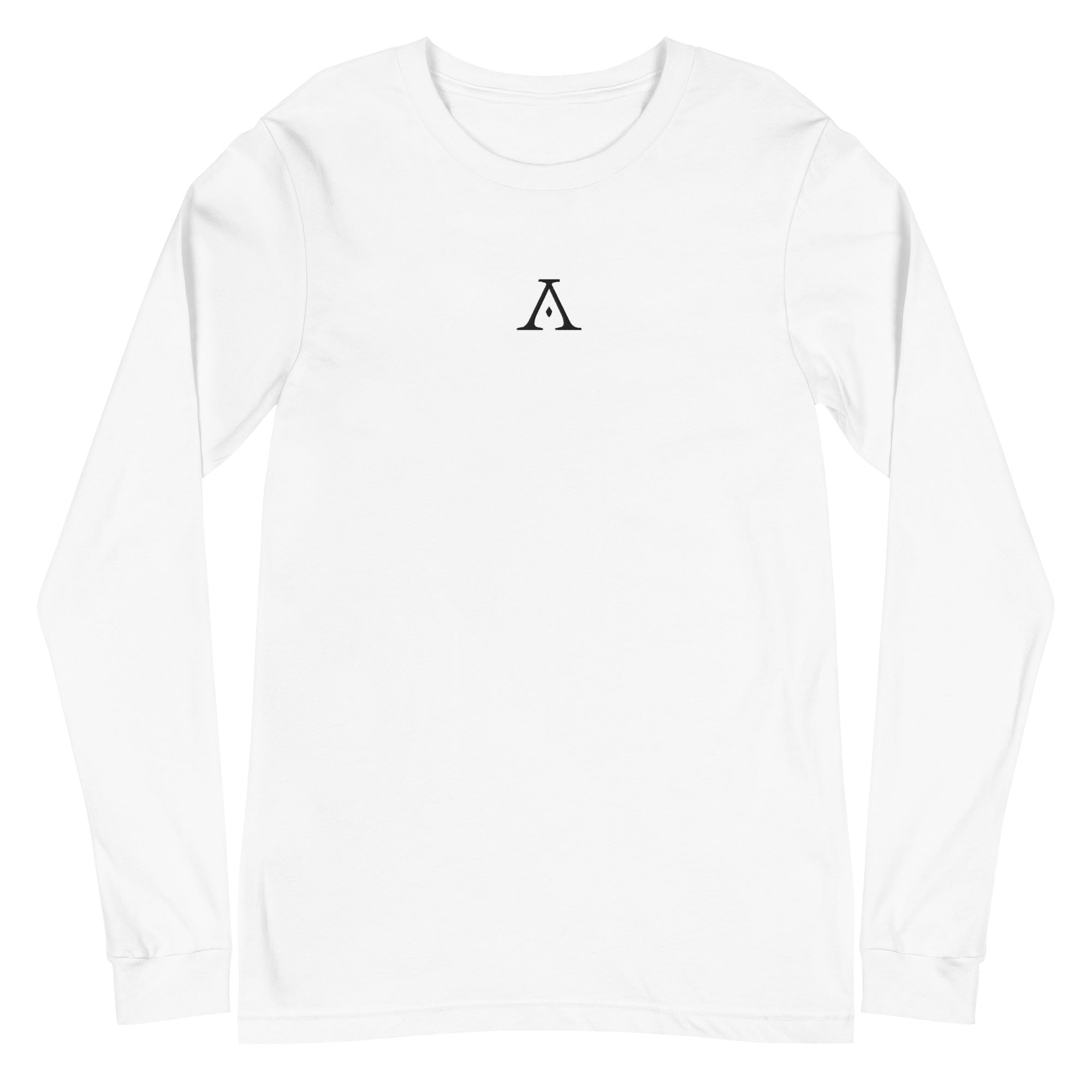 Logo Long Sleeve Tee (White)